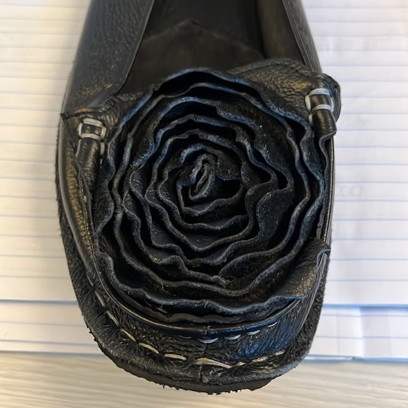 LN L'Artiste by Spring Step Dezi Black Leather Flat 36 - Picture 5 of 6